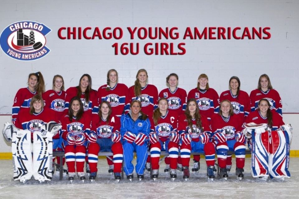 CYA 16U Girls team photo